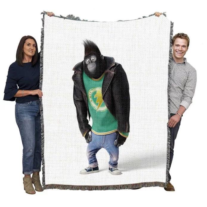 Sing Movie Johnny Woven Blanket