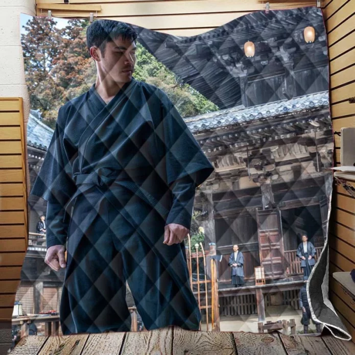 Snake Eyes GI Joe Origins Movie Henry Golding Quilt Blanket