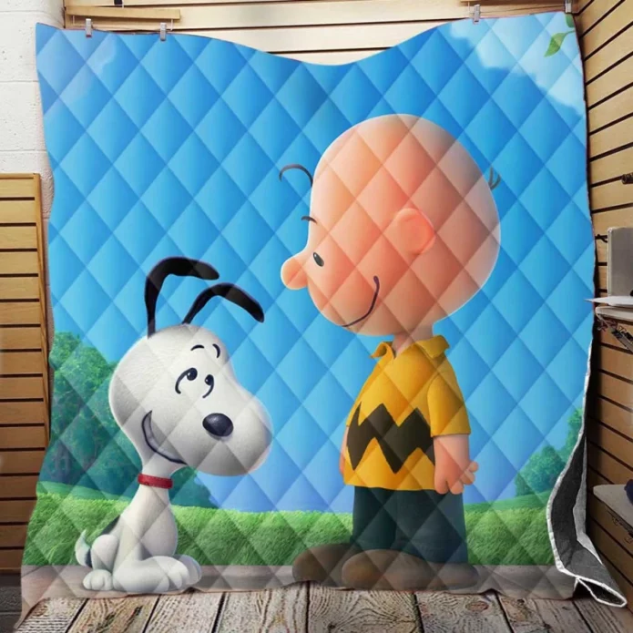Snoop in The Peanuts Kids Movie Quilt Blanket