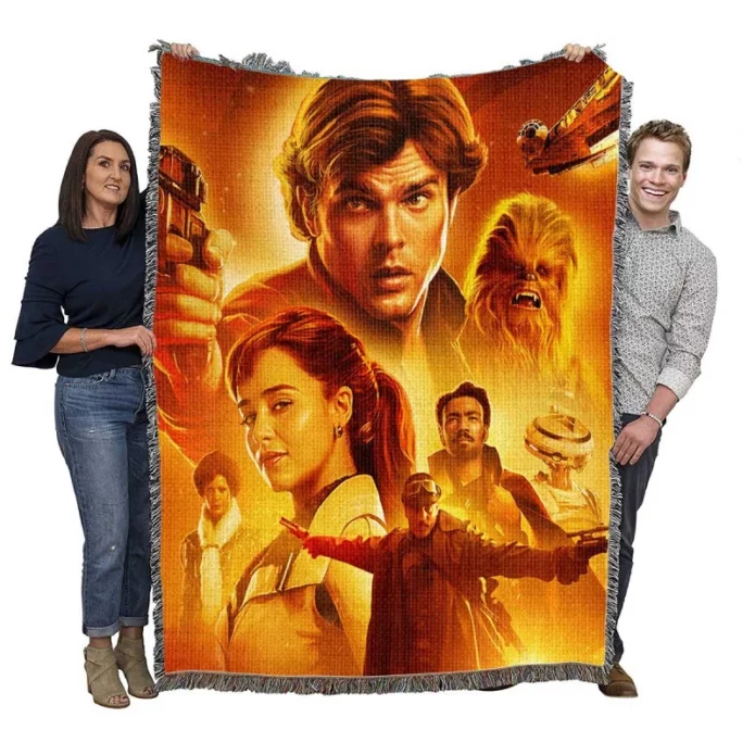Solo A Star Wars Story Movie Woven Blanket
