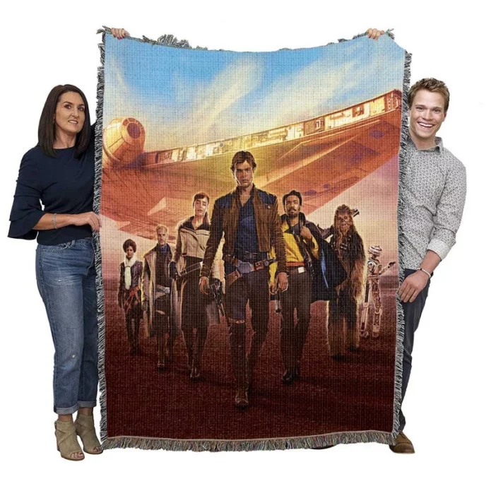 Solo A Star Wars Story Sci-fi Movie Woven Blanket