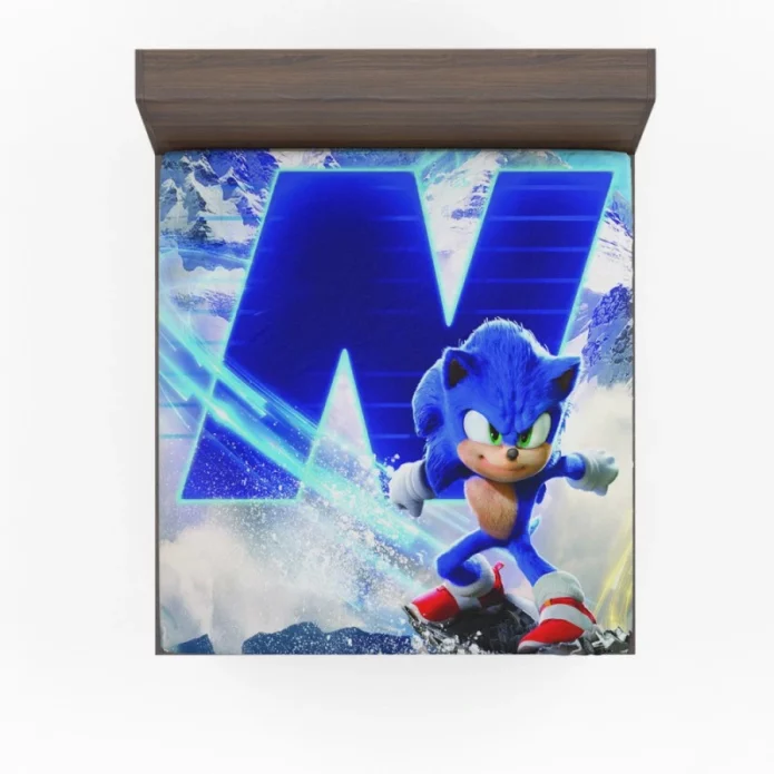 Sonic the Hedgehog 2 Kids Movie Fitted Sheet