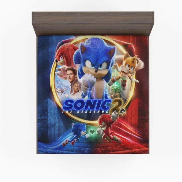 Sonic the Hedgehog 2 Movie Fitted Sheet