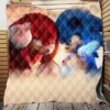 Sonic the Hedgehog 2 Movie Knuckles the Echidna Quilt Blanket