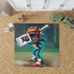 Sonic the Hedgehog Movie Baseball Rug