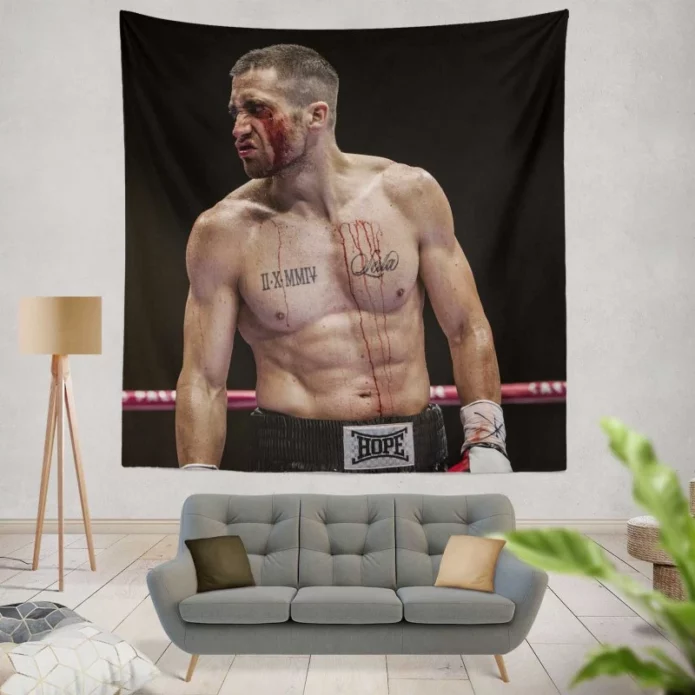 Southpaw Movie Jake Gyllenhaal Wall Hanging Tapestry