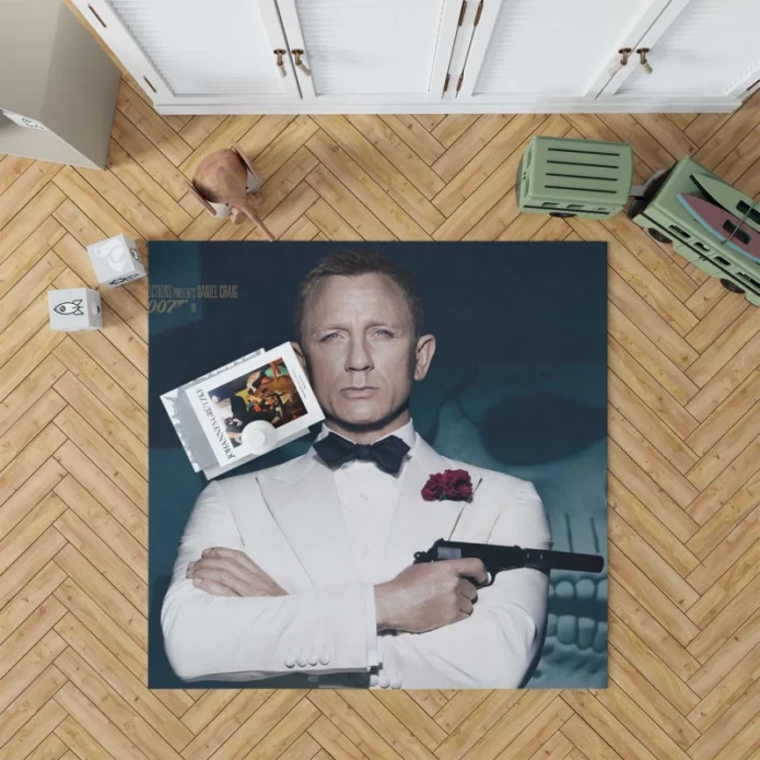 Spectre Movie Daniel Craig Rug