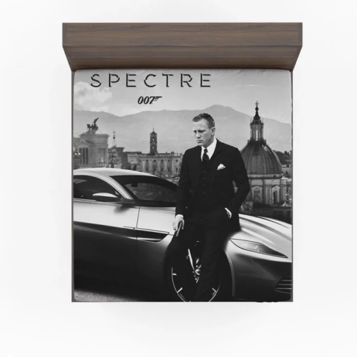 Spectre Movie James Bond 007 Fitted Sheet