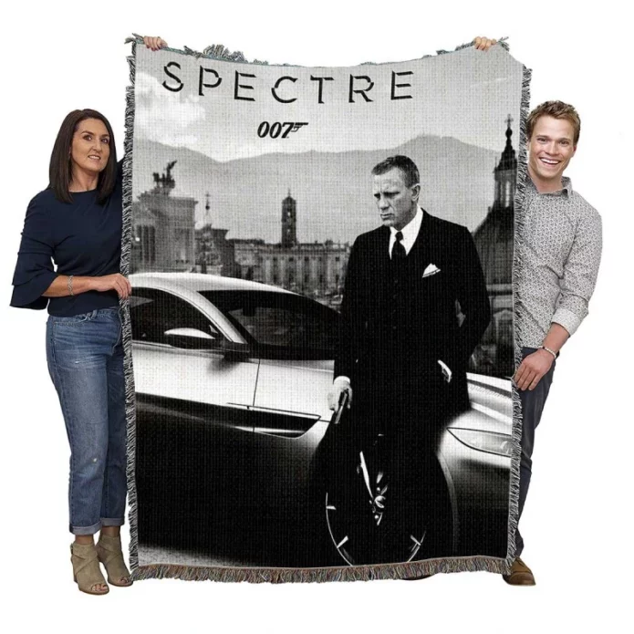 Spectre Movie James Bond 007 Woven Blanket