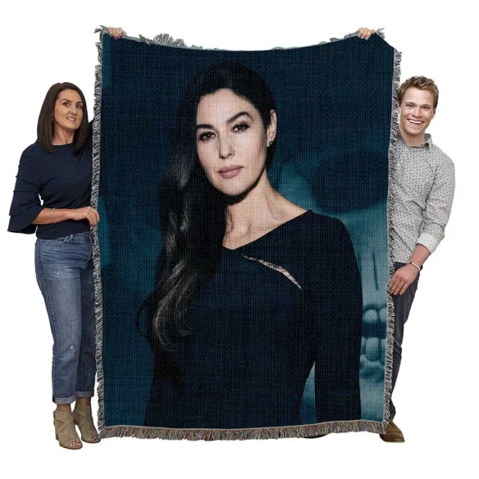 Spectre Movie Monica Bellucci Lucia Sciarra Woven Blanket