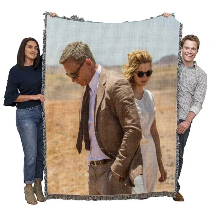 Spectre The James Bond Movie Madeleine Swann Woven Blanket