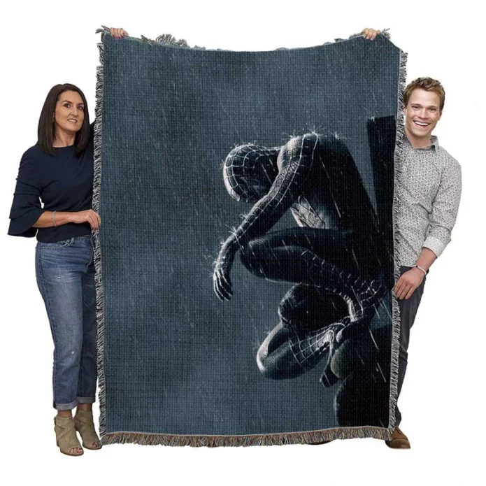 Spider-Man 3 Movie Tobey Maguire Super Hero Woven Blanket