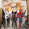Spider-Man Into The Spider-Verse Movie Quilt Blanket