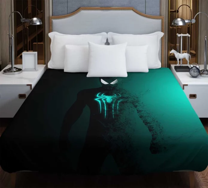 Spider-Man Movie Neon Duvet Cover