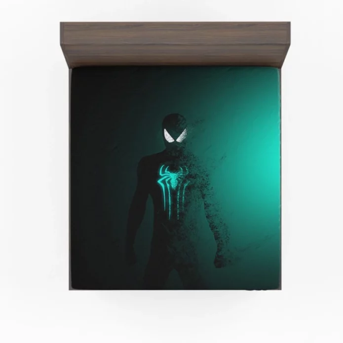 Spider-Man Movie Neon Fitted Sheet