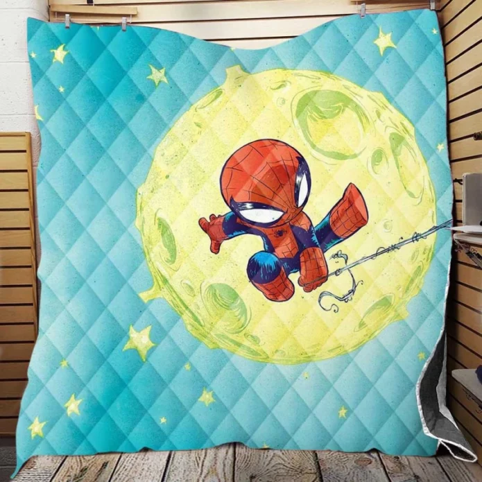 Spider-Man Movie Quilt Blanket