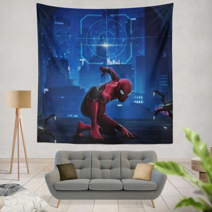 Spider-Man No Way Home Movie Superhero Wall Hanging Tapestry