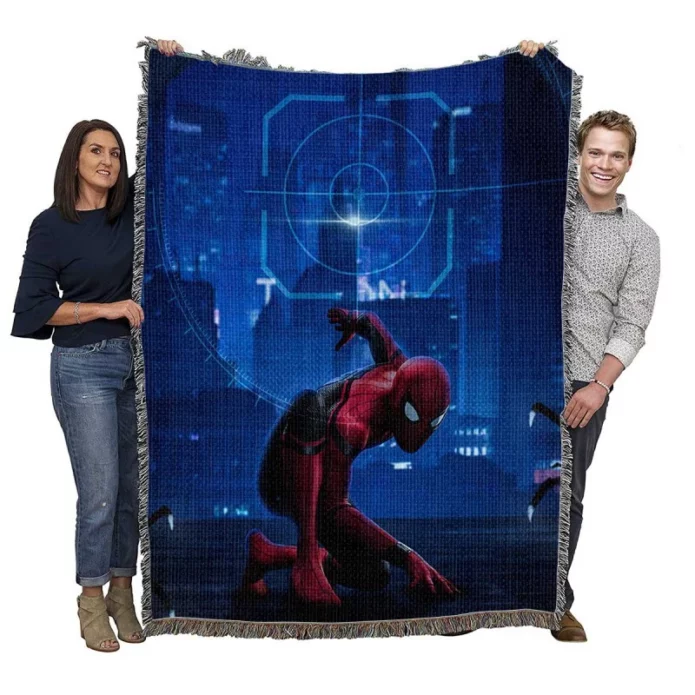 Spider-Man No Way Home Movie Superhero Woven Blanket