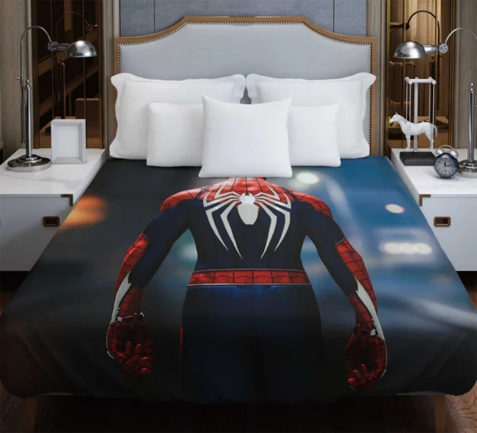 Spider-Man PS4 Advanced Suit Duvet Cover