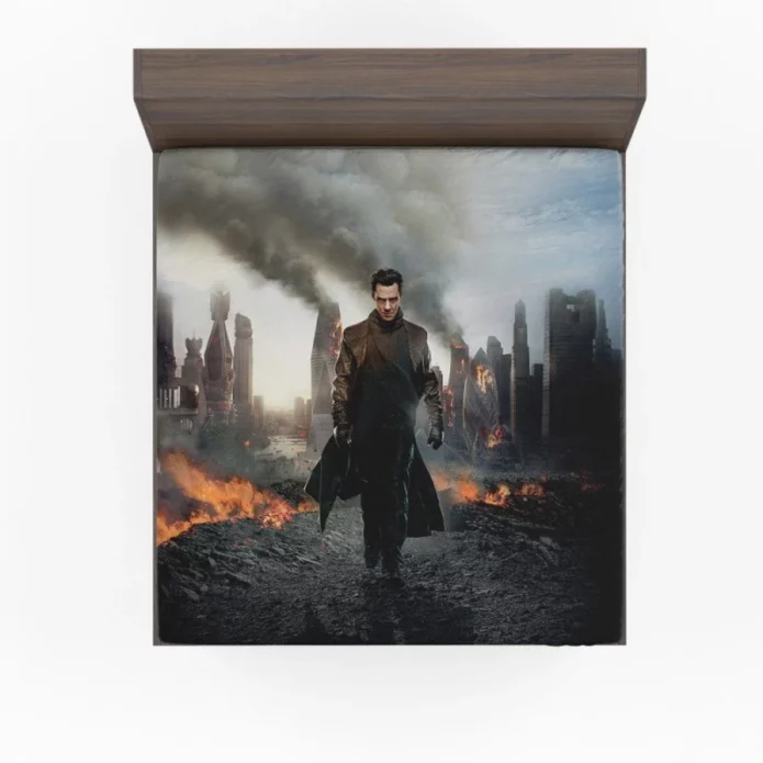 Star Trek Into Darkness Movie Benedict Cumberbatch Fitted Sheet