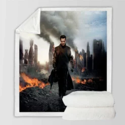 Star Trek Into Darkness Movie Benedict Cumberbatch Sherpa Fleece Blanket