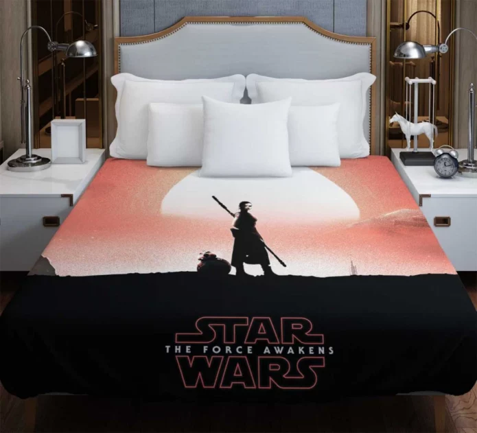 Star Wars Episode VII The Force Awakens Movie BB8 Duvet Cover