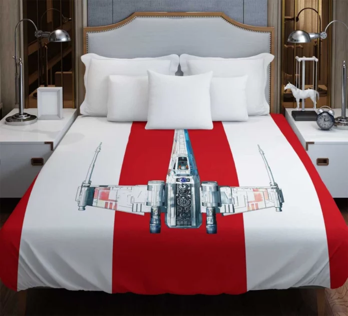 Star Wars Movie X-wing Starfighter Duvet Cover