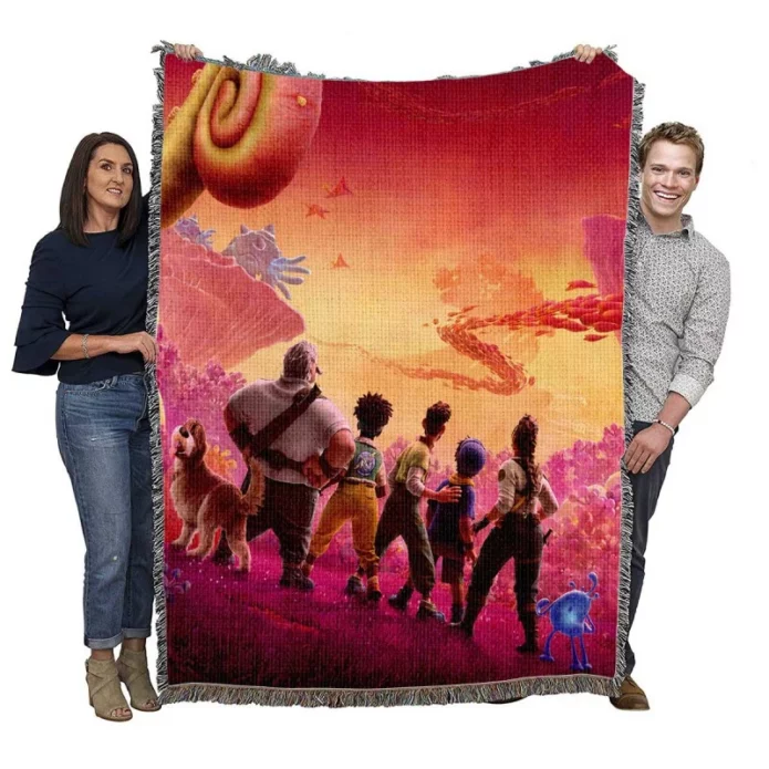 Strange World Movie Woven Blanket