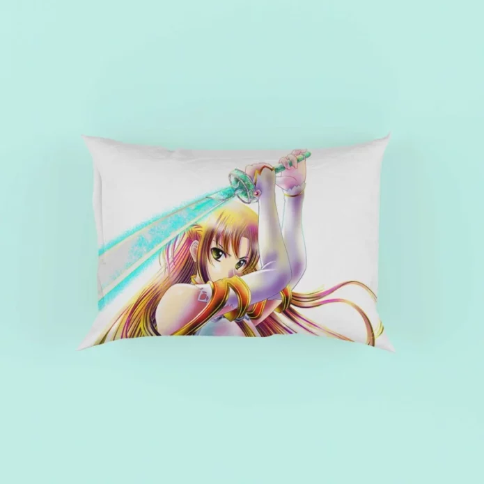 Sword Art Anime Girl Pillow Case