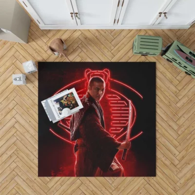 Takehiro Hira As Kenta In Snake Eyes GI Joe Origins Movie Rug