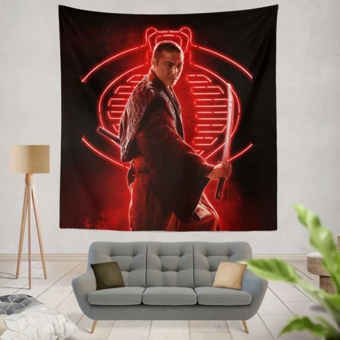 Takehiro Hira As Kenta In Snake Eyes GI Joe Origins Movie Wall Hanging Tapestry