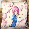 Teen Japanese Anime Girl Quilt Blanket