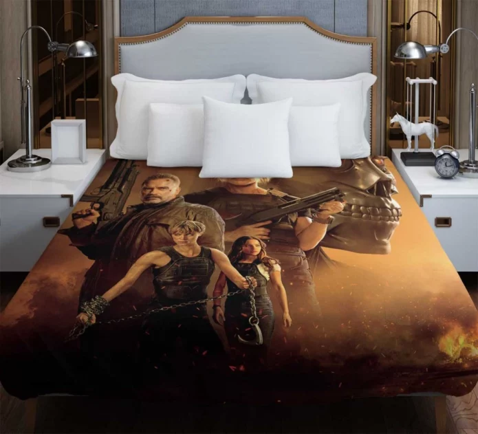 Terminator Dark Fate Movie Arnold Schwarzenegger Duvet Cover