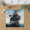 Terminator Genisys Movie Arnold Schwarzenegger Rug
