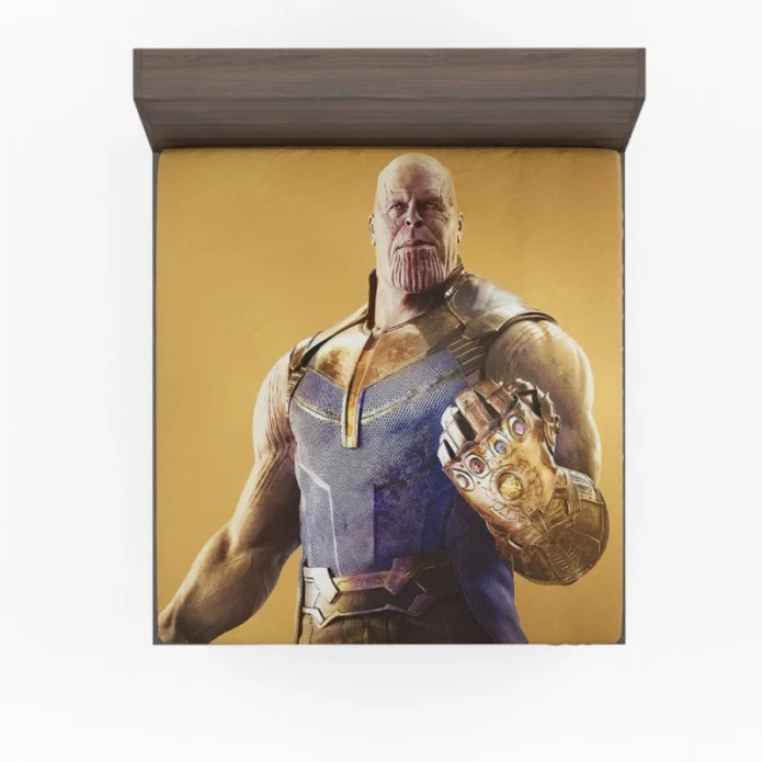 Thanos in Avengers Infinity War Movie Fitted Sheet