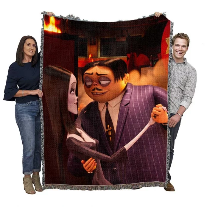 The Addams Family 2 Movie Spider-Man Woven Blanket