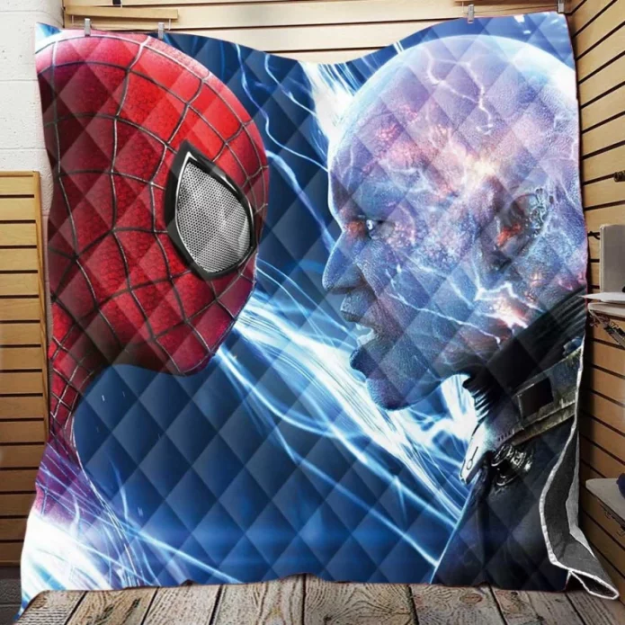 The Amazing Spider-Man 2 Movie Quilt Blanket