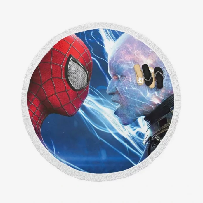 The Amazing Spider-Man 2 Movie Round Beach Towel