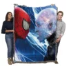 The Amazing Spider-Man 2 Movie Woven Blanket