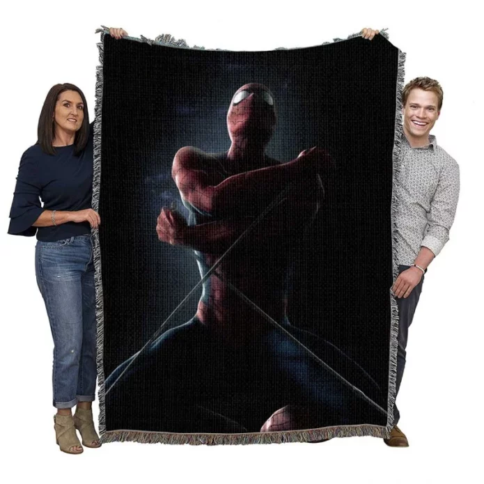 The Amazing Spider-Man Movie Woven Blanket