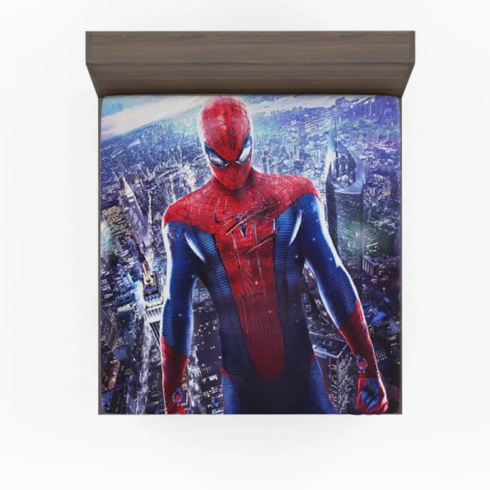 The Amazing Spider-man Poster enhanced Movie Fitted Sheet