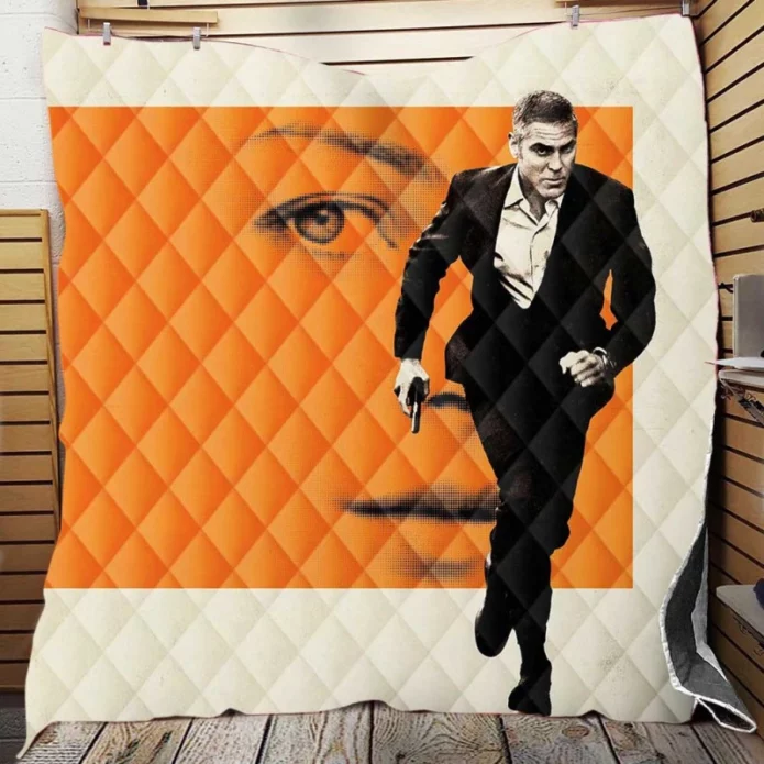The American Movie George Clooney Quilt Blanket