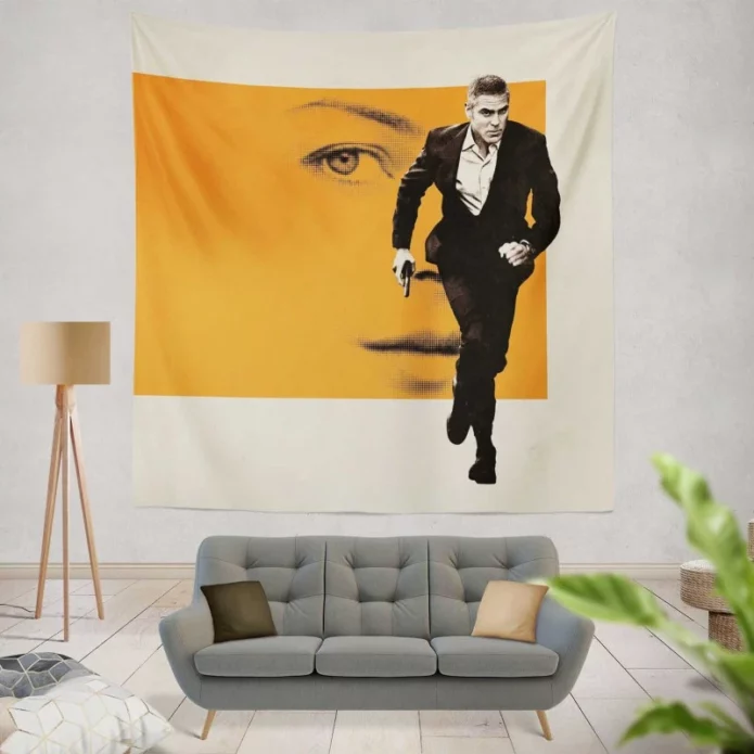 The American Movie George Clooney Wall Hanging Tapestry