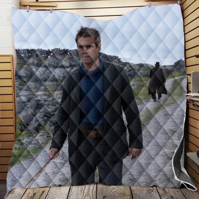 The Banshees of Inisherin Movie Colin Farrell Quilt Blanket