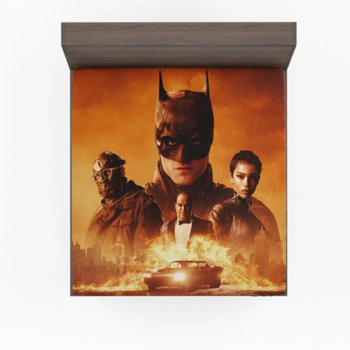 The Batman Movie Gotham City Fitted Sheet