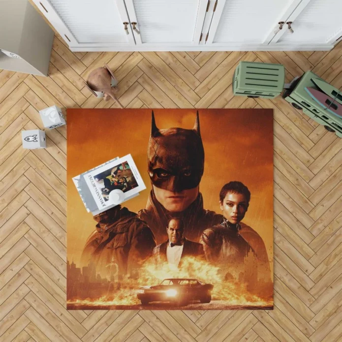 The Batman Movie Gotham City Rug