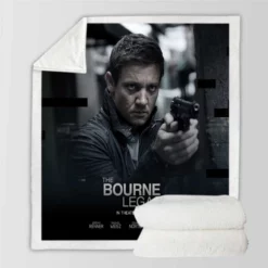 The Bourne Legacy Movie Jeremy Renner Sherpa Fleece Blanket