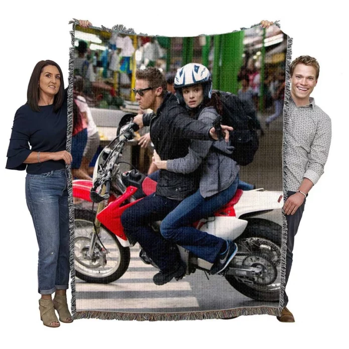 The Bourne Legacy Movie Woven Blanket