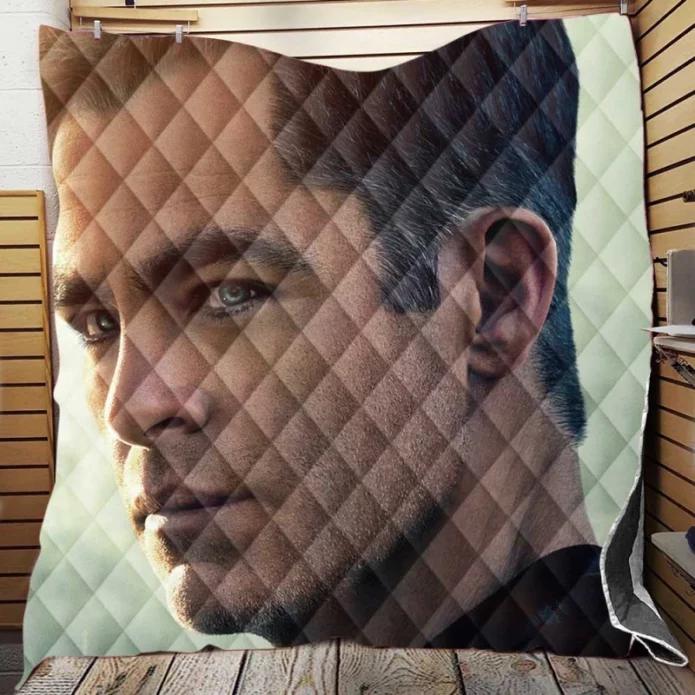 The Contractor Movie Chris Pine Quilt Blanket