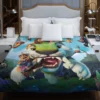 The Croods A New Age Movie Eep Guy Duvet Cover